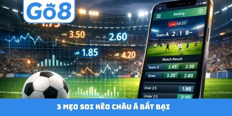 3 mẹo soi kèo châu Á bất bại