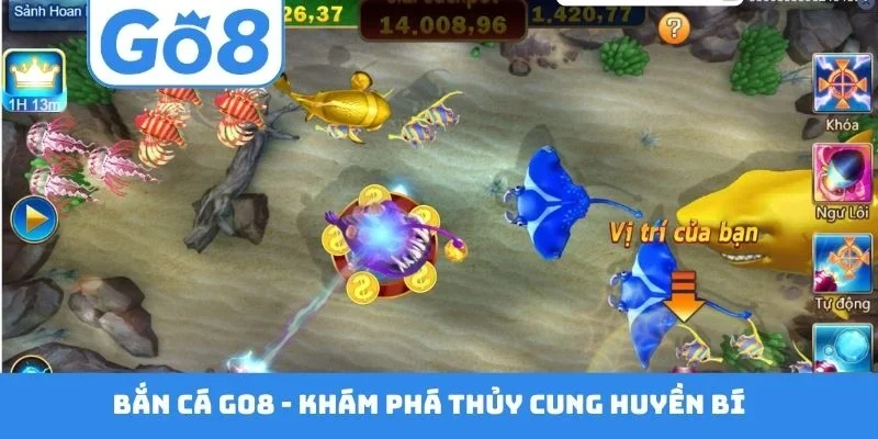 Bắn cá GO8 - Khám phá thủy cung huyền bí