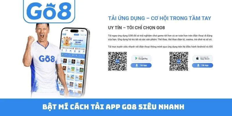 Bật mí cách tải app GO8 siêu nhanh