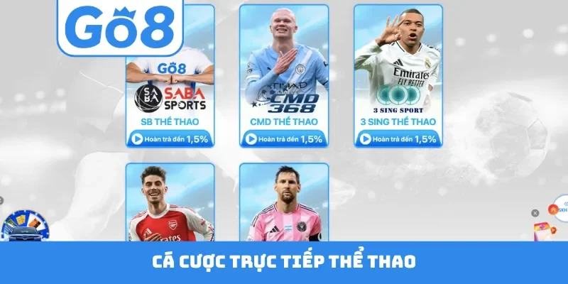 Cá cược trực tiếp thể thao