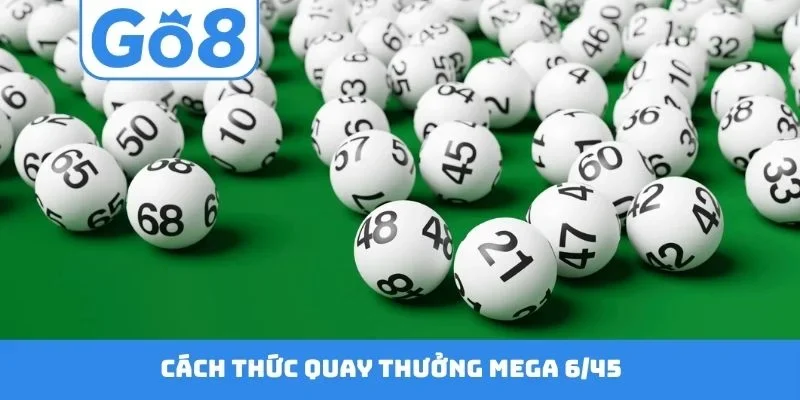 Cách thức quay thưởng Mega 6/45